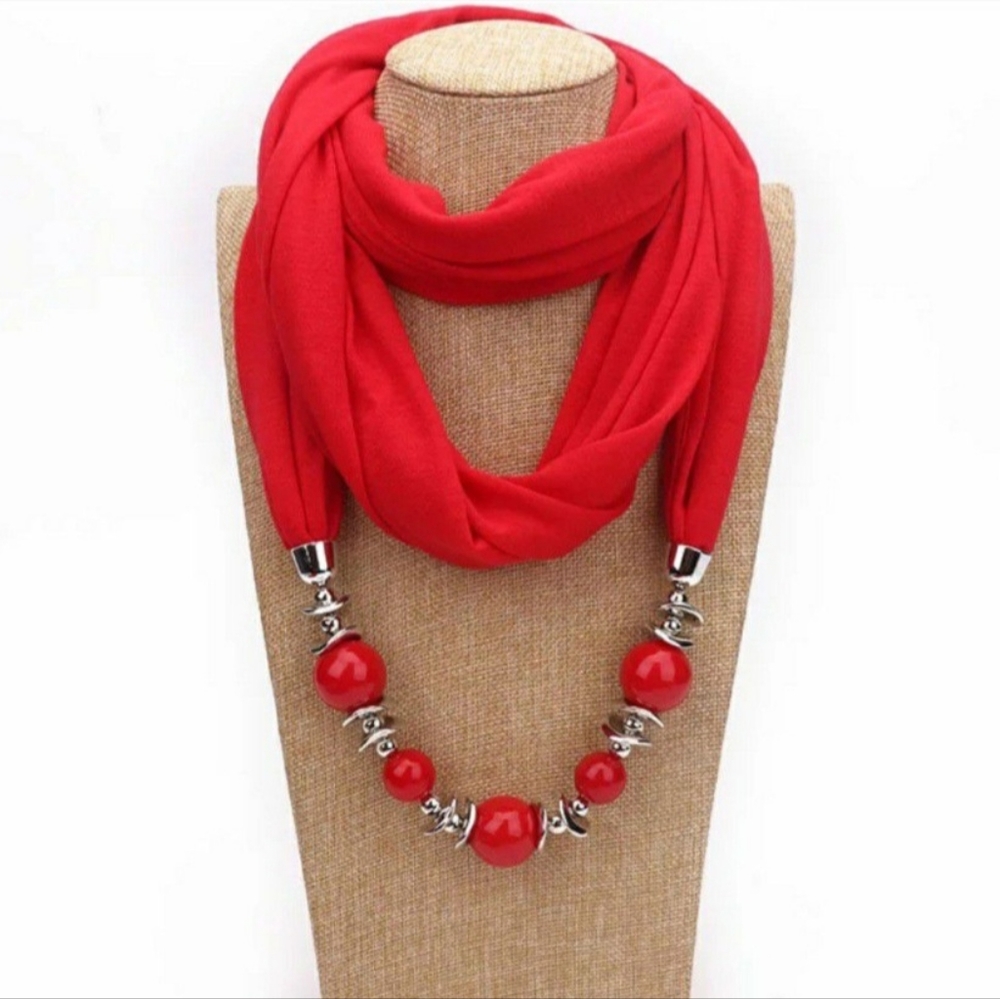 Necklace scarf